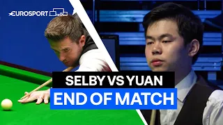 Out-of-sorts Selby sent packing in opening round by Yuan Sijun in fraught affair | Eurosport Snooker