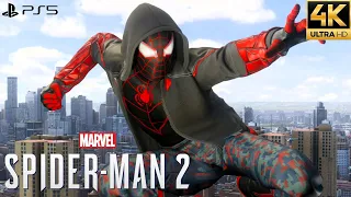 Marvel's Spider-Man 2 PS5 - The End Suit Free Roam Gameplay (4K 60FPS)