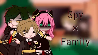 Spy x Family AU react to the original au | Spyxfamily