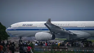 12 MINUTES OF SPOTTING AT TAIPEI SONGSHAN AIRPORT
