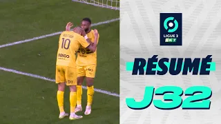 Résumé 32ème journée - Ligue 2 BKT/  2023-2024