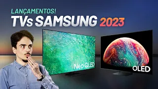 Descubra as Novas TVs Samsung 2023: Gaming TV, OLED, Neo QLED 8K e Neo QLED