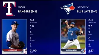 MLB The Show 22 [ Franchise Mode ] Toronto Blue Jays vs Texas Rangers Game 7.