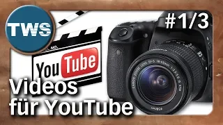 Tutorial: Einsteiger-Tipps YouTube-Videos #1/3 / Kamera, Mikrofon, Software (Tabletop, TWS)
