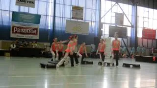 Aerobik SZMJ - Step it up (Nováč cup 2013)