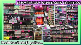 AQUÍ VENDEN MAQUILLAJE DESDE $5 PESITOS 🙀 COSMÉTICOS Y NOVEDADES CHRISTIAN | TIENDA CENTRO CDMX