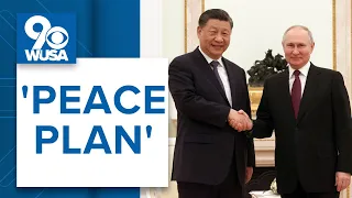 Chinese President visits Russia to discuss Ukraine 'peace plan' with Putin