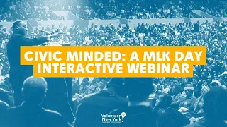 Civic Minded: A MLK Day Interactive Webinar