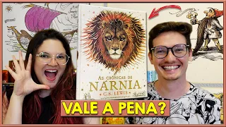 REVIEW AS CRÔNICAS DE NÁRNIA ILUSTRADO 🦁