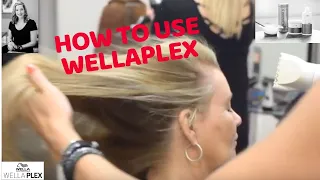 Wellaplex:  Experience stronger hair structure with no compromise on lightening or color results.