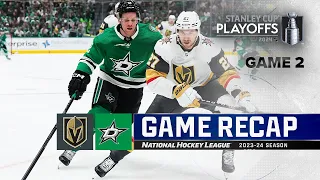 Gm 2: Golden Knights @ Stars 4/24 | NHL Playoffs 2024