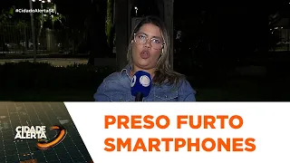 Homem furta 9 smartphones e é preso em Aracaju - CA