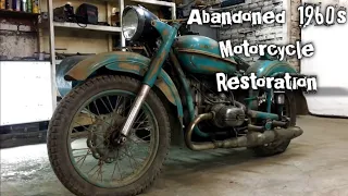 1960's Abandoned Motorcycle Restoration