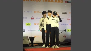 KCON2018Thailand | 더 이스트라이트 - Let me stay with you (try to focus on Sagang)