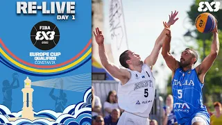 RE-LIVE | FIBA 3x3 Europe Cup Qualifier 2022 | Romania | Day 1/Session 2