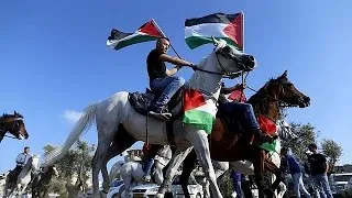 Палестинцы и арабы Израиля отметили 40-й "День земли"
