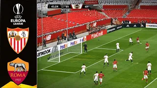 Sevilla vs Roma | UEFA Europa League 2019/2020 Round of 16 | 06 August 2020 | PES 2017 (PC/HD)