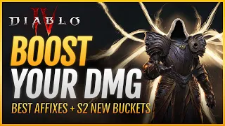 Diablo 4 | How to Boost Damage in Season 3 | Best Stats + New Buckets Guide for All Builds Explained