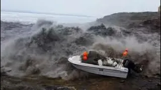 EPIC LANDSLIDE CAUSES TSUNAMI IN WESTERN GREENLAND. SEE FULL VIDEO HERE. WITH INFORMATIVE VOICEOVER