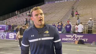 Montana State's Ben Seymour on shutout win at Weber State