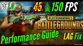 PUBG Performance Guide | Increase FPS 2018 Stutter and Lag Fix