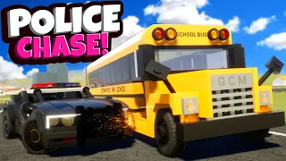 POLICE CHASE Turns into Hide and Seek in Lego City! (Brick Rigs)
