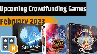 Upcoming Kickstarter & Gamefound Board Games for February 2023