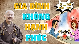 GIA ĐÌNH không HẠNH PHÚC bạn chọn LY HÔN hay tiếp tục vì CON Thầy Thích Pháp Hòa giảng cực hay