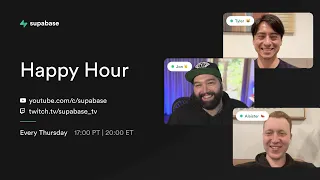 Getting SaaS-y with Stripe: Planning - Supabase Happy Hour #10