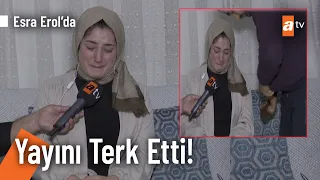 Yayına gelen telefon sonrası, Melike gözyaşlarına boğuldu! @EsraErolatv 30 Kasım 2021