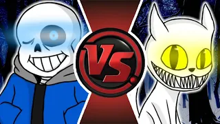 SANS vs THE JUDGE! Undertale vs OFF Animation