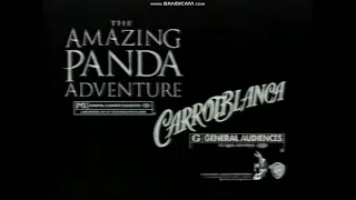 The Amazing Panda Adventure/Carrotblanca TV Spot (1995)