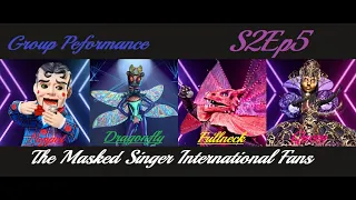 The Masked Singer Australia - Group Performance S2Ep5