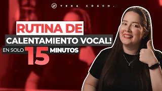 15 MINUTOS DE VOCALIZACIÓN | LIMPIA TU VOZ ANTES DE CANTAR | EJERCICIOS DE CALENTAMIENTO VOCAL