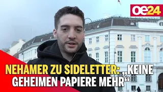 Nehammer zu Sideletter: "Keine geheimen Papiere mehr"