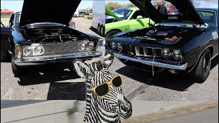 1971 Hemi Cuda vs 1963 Plymouth Savoy Max Wedge | FAST drag race