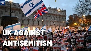 March Against Anti-Semitism In London