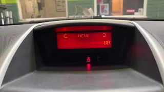 Peugeot 207 Clock Setting How To Change the Time and Date in the Dashboard