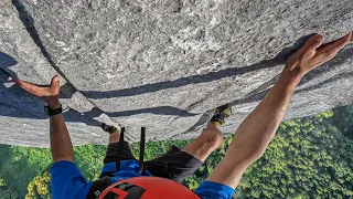 A Free Solo Climbing Journey in The Alps