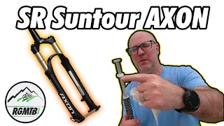 SR Suntour Axon Fork | Change the travel and air volume spacers in MINUTES