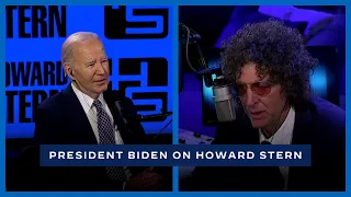 President Biden speaks about family on Howard Stern