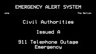 (EAS#204)(EXTREMELY RARE!!!!) 911 Telephone Outage Emergency