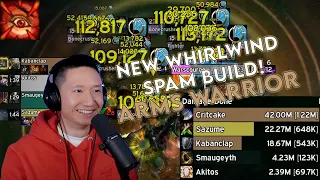 Whirlwind is BACK. New Arms M+ Build! | Dragonflight