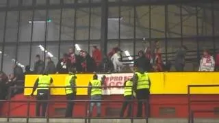 22. kolo (13.11.2013) - Pozápasové řádění třebíčských fanoušků