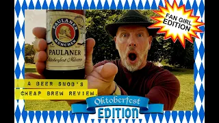 Paulaner Oktoberfest Beer Review 2022 Revisit/Revisited by A Beer Snob's Cheap Brew Review