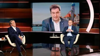 ZDF Talk Friedrich Merz schwimmt, Markus Lanz beißt zu DE