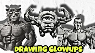 Drawing Glowups - Tiktok Art Compilation | @mistanask #5