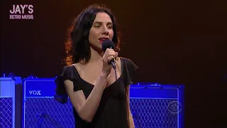 PJ Harvey & John Parish Performs "Black Hearted Love" on The David Letterman Show (June 12, 2009)