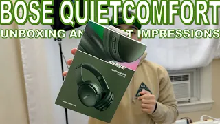 Bose QuietComfort Unboxing And First Impressions - Hopefully This Isn't A Downgrade