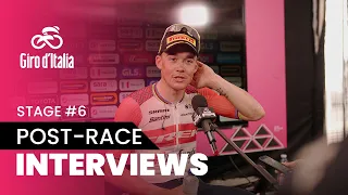 Giro d'Italia 2023 |  Stage 6 | Post-race Interviews